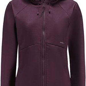 Svacuam Women's Fleece Lined Softshell Waterproof Jacket Lightweight.